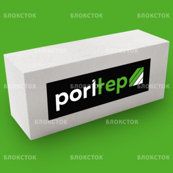 Пеноблоки стеновые Poritep Коломна 625х200х300, D400