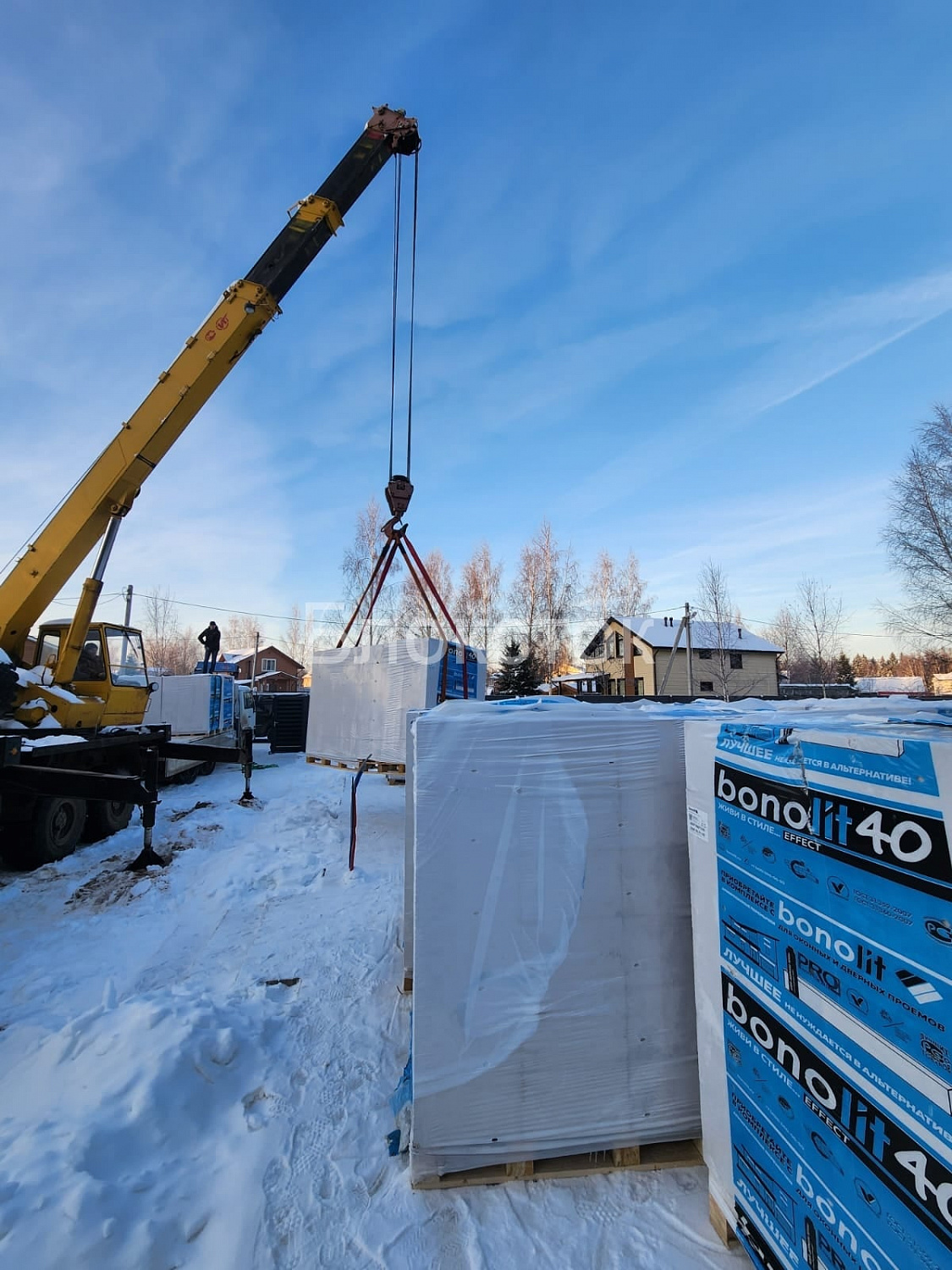 Газобетонные блоки Бонолит Малоярославец D500 625х250х125 перегородочные